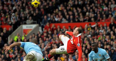 Top ten derby goals