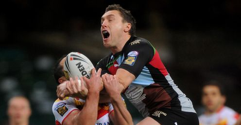 Dorn: filling right at home at full-back