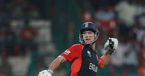 Andrew Strauss England v India World Cup Bangalore Feb 2011