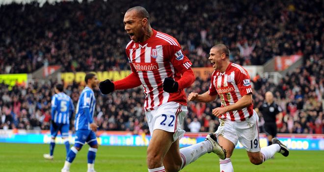 john carew stoke city. Stoke City#39;s on-loan striker