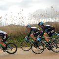 Team Sky were to the fore throughout the opening stage