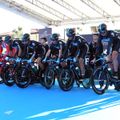 Team Sky looked the part as they powered down the start ramp
