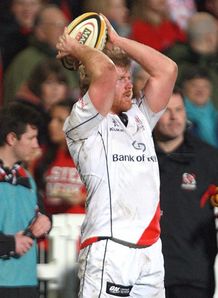 Andi Kyriacou lineout throw for Ulster Andi Kyriacou lineout throw for Ulster