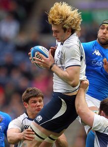 Richie Gray Scotland v Italy Richie Gray Scotland v Italy