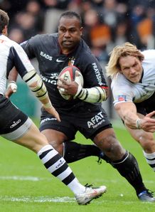 Toulouse winger Rupeni Caucaunibuca v Birve Toulouse winger Rupeni Caucaunibuca v Birve
