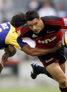 dan carter crusaders v highlanders