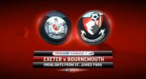 Exeter 2-0 Bournemouth