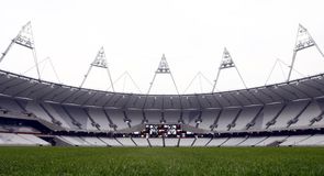 Pictures of the London 2012 Olympic stadium as the construction phase comes in on schedule and under budget.