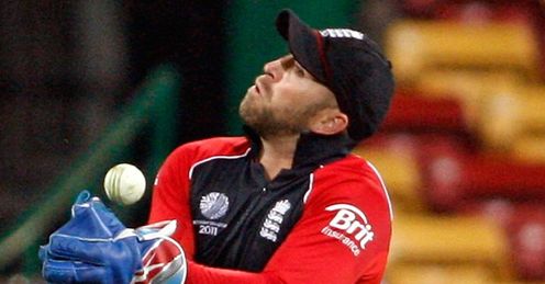 Matt Prior drop catch England v Ireland world cup 2011