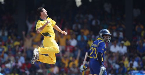 Shaun Tait dismisses Tillakaratne Dilshan Sri Lanka v Australia