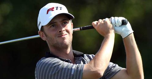 Spencer Levin - posted seven birdies on the back nine.