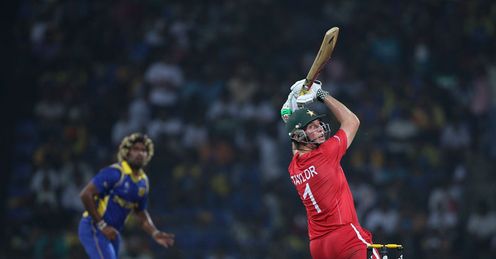 Brendan Taylor Zimbabwe v Sri Lanka World Cup Group A Pallekele Mar 2011