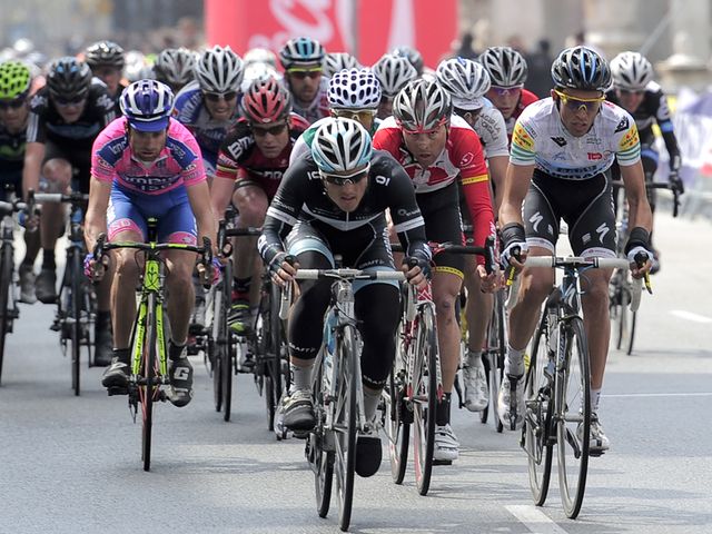 Alberto Contador won the Volta a Catalunya by finishing safely inside the front group on day seven