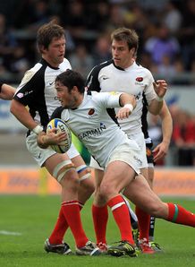 Brad Barritt Saracens vs Exeter 2011 AP