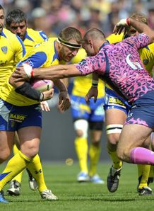 Elvis Vermeulen clermont v Stade francais Elvis Vermeulen clermont v Stade francais