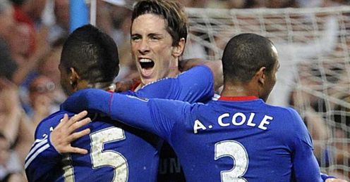  Fernando Torres celeb v West Ham