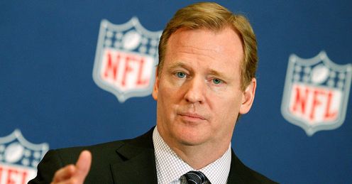NFL Commissioner Roger Goodell: might be wishing the season is over, says Simon