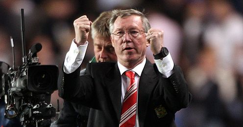 Sir Alex Ferguson Manchester United Champions League Quarter Final