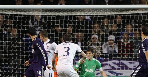 real madrid vs tottenham goals. Tottenham v Real Madrid Gareth