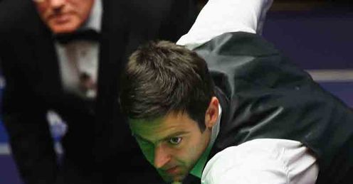 Tip-top shape: O'Sullivan won 18 frames of 28 en route to the semi-finals