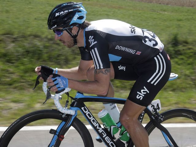 Downing: Third on the day and up to second overall