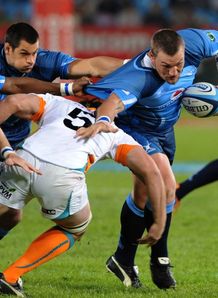 Dean Greyling running for Bulls against Cheetahs Dean Greyling running for Bulls against Cheetahs