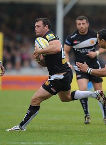 Luke Arscott Exeter v Wasps Aviva Premiership Sandy Park May 2011