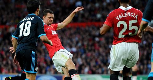 Darron Gibson Manchester United Schalke 04 Champions League Semi Final Second Leg2