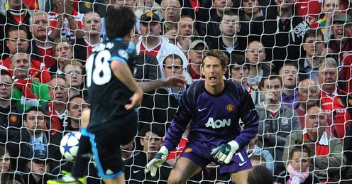 Jose Manuel Jurado Manchester United Schalke 04 Champions League Semi Final Second Leg