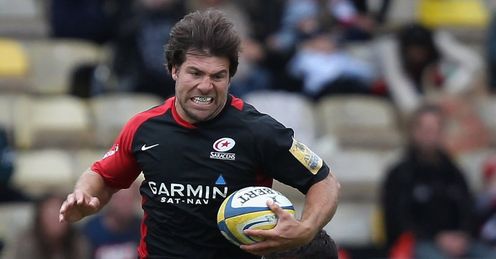 Brits: a quiet game against Wasps