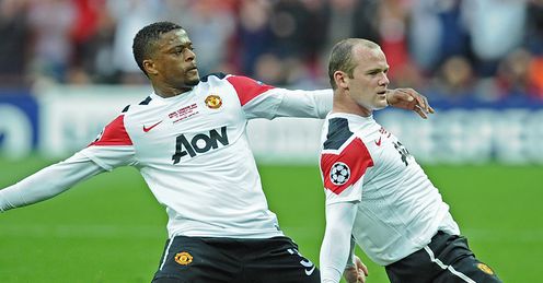Wayne Rooney Manchester United Champions League final