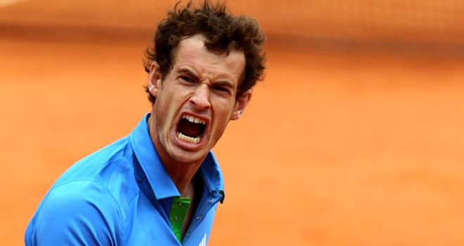andy murray 2011 french open. British ace Andy Murray is