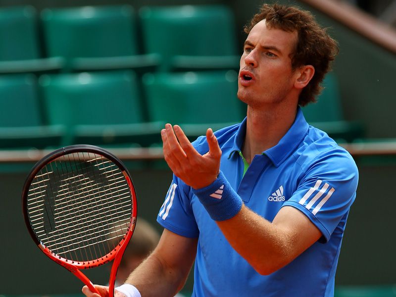 andy murray 2011 french open. Andy Murray was in