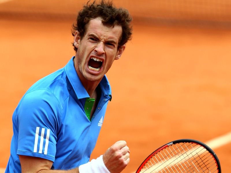 andy murray 2011 french open. British ace Andy Murray is