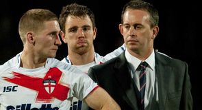 England way back in third
