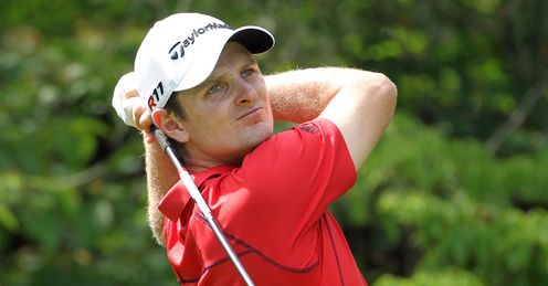 Justin Rose - tied for the lead