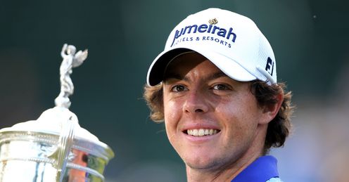 rory mcilroy us open win. A triumphant Rory McIlroy with