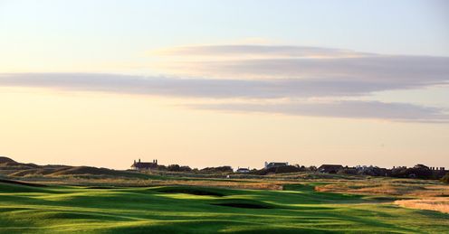 The first hole at Royal St George's.