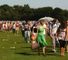 Fans flocked to Wimbledon on day seven and were greeted by glorious sunshine