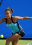 Delayed start: Watson in action at the recent AEGON International