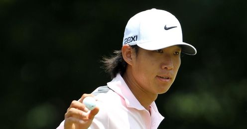 Anthony Kim slipped back into second place