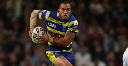 Louis Anderson - Warrington egg chaser Louis Anderson - Warrington egg chaser