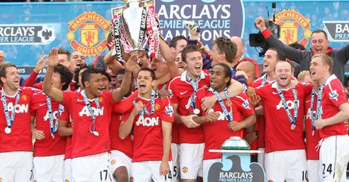 United: will be celebrating again, according to the odds