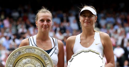 Kvitova and Sharapova: last year's SW19 finalists will be strong again, says Barry