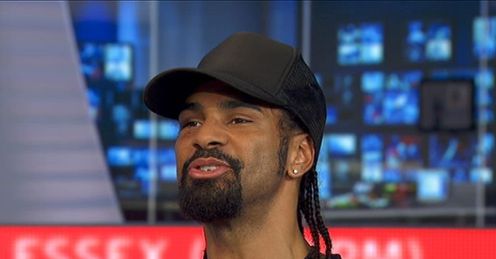 Haye: I was all talk