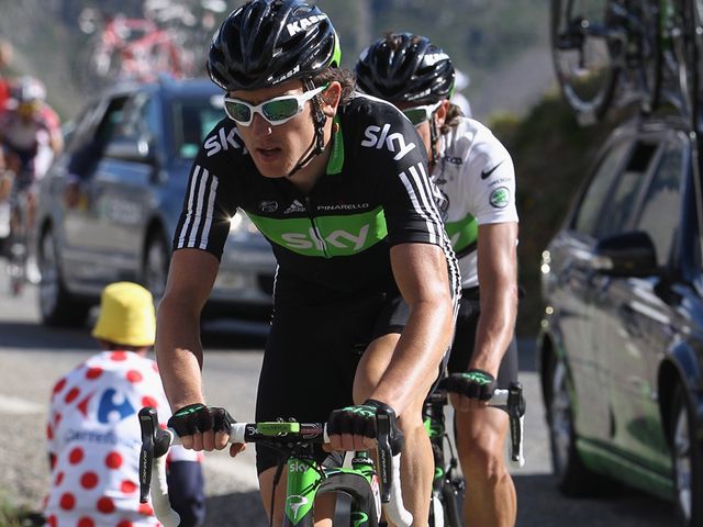 Thomas and Urán: Put in gutsy efforts on a tough day