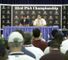 Tiger Woods, the red-hot favourite, talks to the press before the tournament.