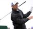 Paul Casey does not get the result he wanted from an iron shot.
