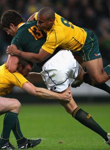 Jaque Fourie Pat McCabe Will Genia Jaque Fourie Pat McCabe Will Genia