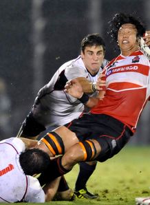 Takashi Kikutani for Japan against USA